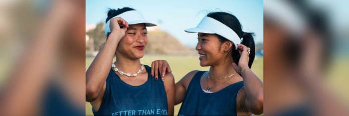 90's Style Meets 2020's Performance in the New BE Ultimate White AirLite Visor