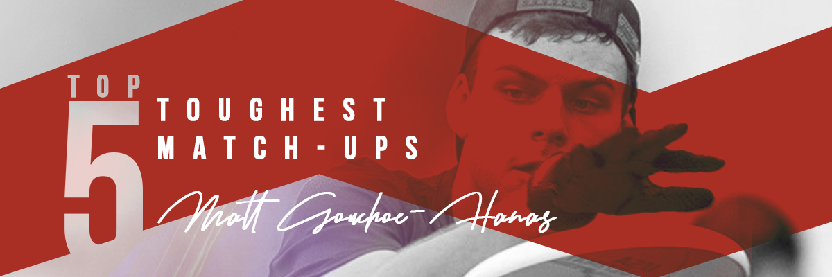 Matt Gouchoe-Hanas || The 5 Toughest Matchups I've Faced