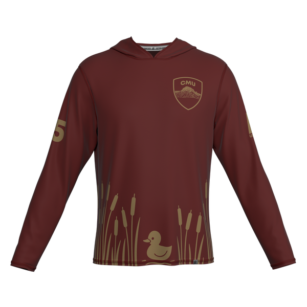 Full Sub N-Knit Sun Hoodie (DARK) | University of Colorado Mesa Rubber Huckies Fall 2025