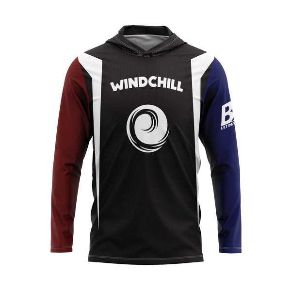 Full Sub N-Knit Sun Hoodie (Dark) | Maine Windchill Summer 2025