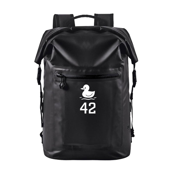 Technical Roll Top Waterproof Backpack 35L (BLACK) | University of Colorado Mesa Rubber Huckies Fall 2025