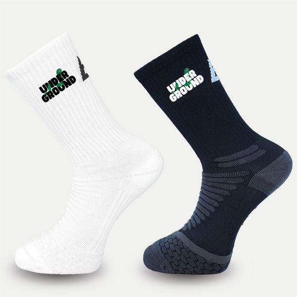 Enduro Socks (WORM LOGO) | Seattle Underground Summer 2025
