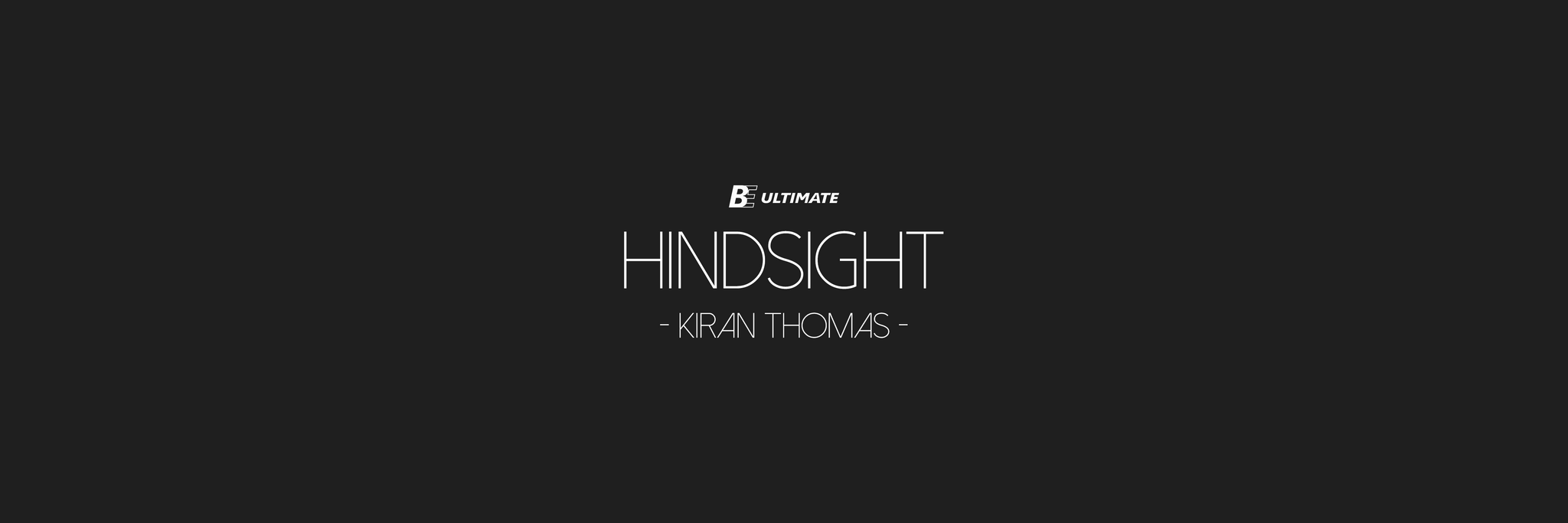 Hindsight: Kiran Thomas