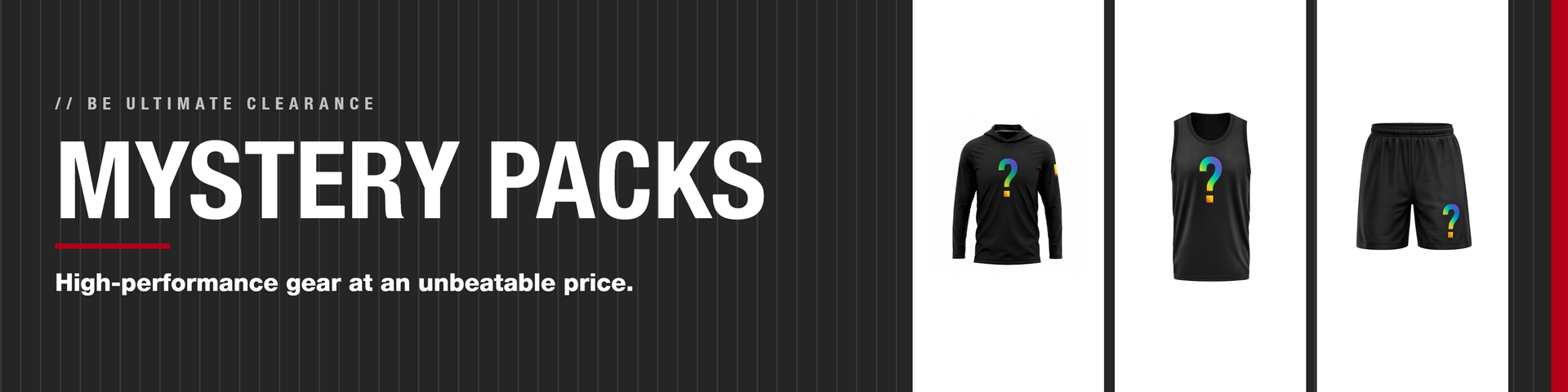 BE Ultimate Mystery Packs: High-Performance Gear At An Unbeatable Price