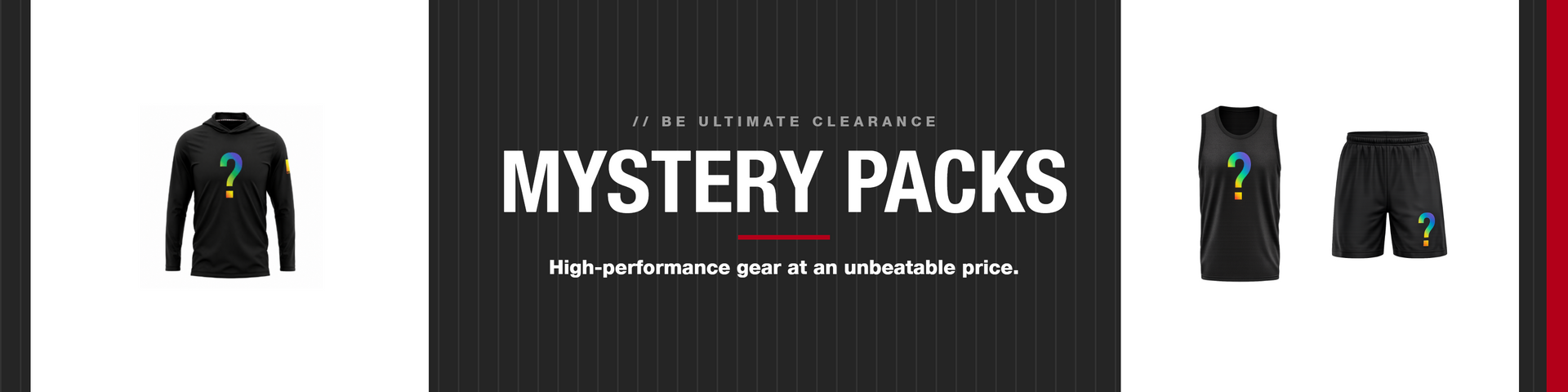 BE Ultimate Mystery Packs: High-Performance Gear At An Unbeatable Price