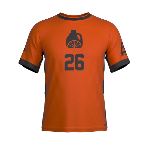 Full Sub APX Short Sleeve | Bates College Orange Whip Free Jersey Summer 2026