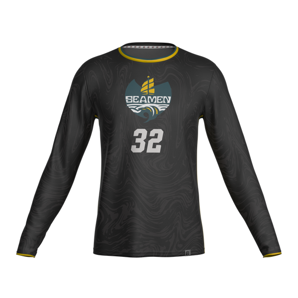 Full Sub N-Knit Long Sleeve (DARK) | North Carolina-Wilmington Seamen Fall 2026