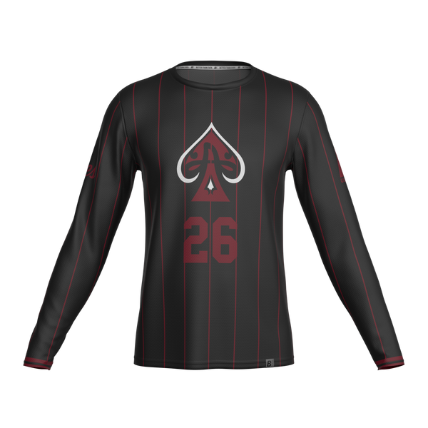 Full Sub N-Knit Long Sleeve (DARK) | Lower Merion Highschool Aces Fall 2026