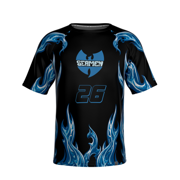 Full Sub N-Knit Short Sleeve (DARK) | North Carolina-Wilmington Seamen Fall 2026
