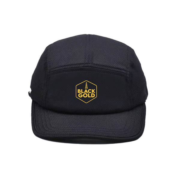 AeroLite Lo-Pro 5-Panel Hat | Texas Black Gold Summer 2026