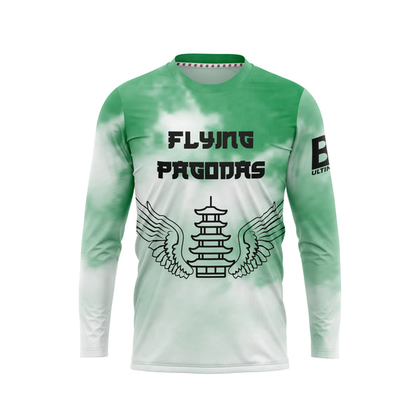 Full Sub N-Knit Long Sleeve (GREEN) | Loyola Flying Pagodas Fall 2024