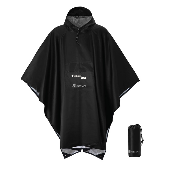 Sideline Poncho | Texas Tea August 2026