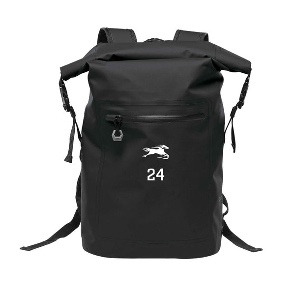 Technical Roll Top Waterproof Backpack 35L (BLACK) | Puget Sound Postmen Fall 2024