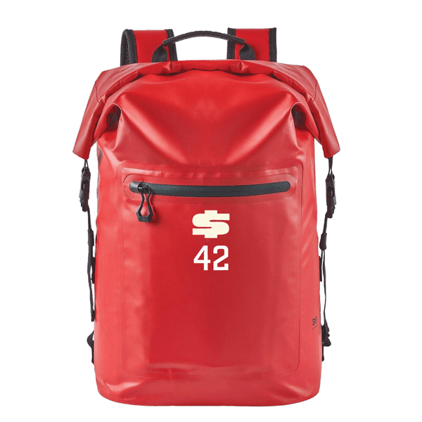 Technical Roll Top Waterproof Backpack 35L (RED) | Lynchburg LUT $ACK Spring 2026