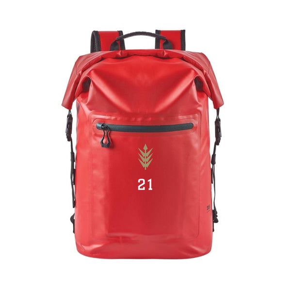 Technical Roll Top Waterproof Backpack 35L (RED) | Denver Sourdough Spring 2025 Fan Store