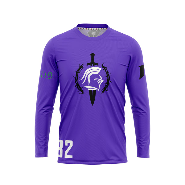 Full Sub N-Knit Long Sleeve (DARK) | Furman University Spring 2025
