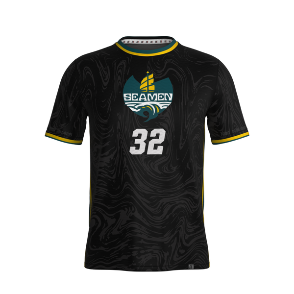 Full Sub N-Knit Short Sleeve (DARK) | North Carolina-Wilmington Seamen Fall 2025