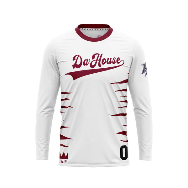 Full Sub N-Knit Long Sleeve (LIGHT JUNGLE STRIPES) | Morehouse Fall 2024 Fan Store