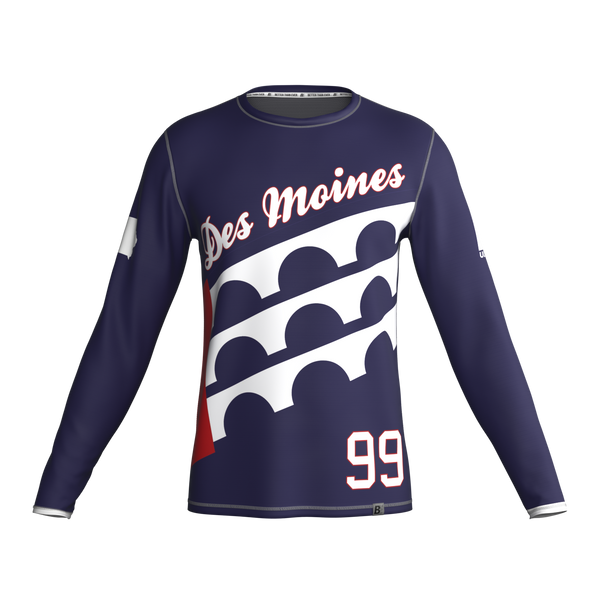 Full Sub N-Knit Long Sleeve (DARK) | Iowa DeMo Spring 2026