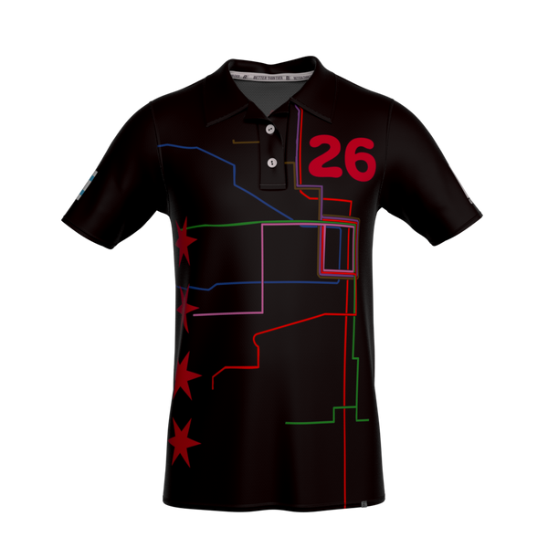 Full Sub N-Knit Polo (DARK) | Chicago Elevate July 2026