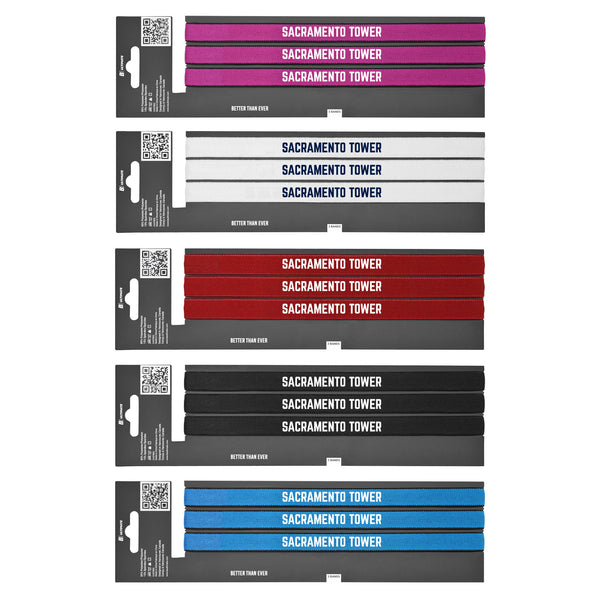 Core Headband (3-Pack) | Sacramento Tower Summer 2026