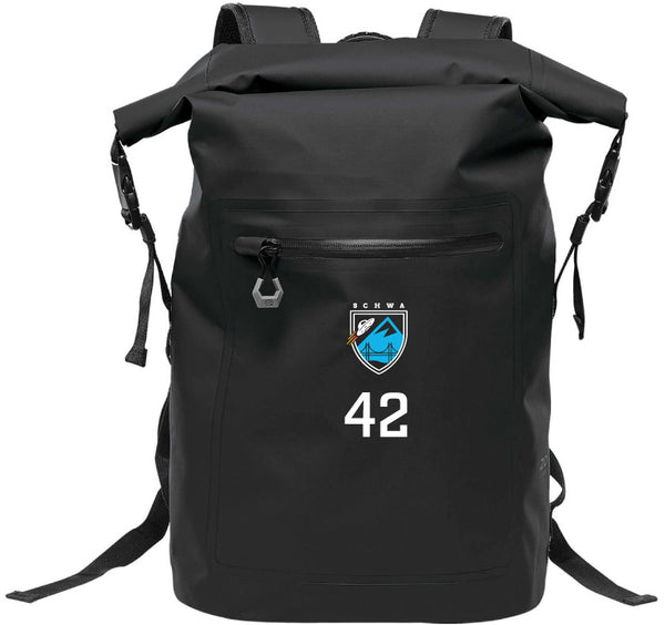 Technical Roll Top Waterproof Backpack 35L (BLACK) | Portland Schwa Spring 2026