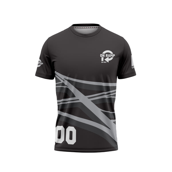 Full Sub N-Knit Short Sleeve (DARK ONRAMP) | Indianapolis Ultimate I-69 OnRamp Parking Lot Summer 2025