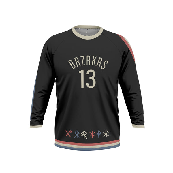Full Sub N-Knit Long Sleeve (Black) | St. Olaf College Berzerkers Winter 2025