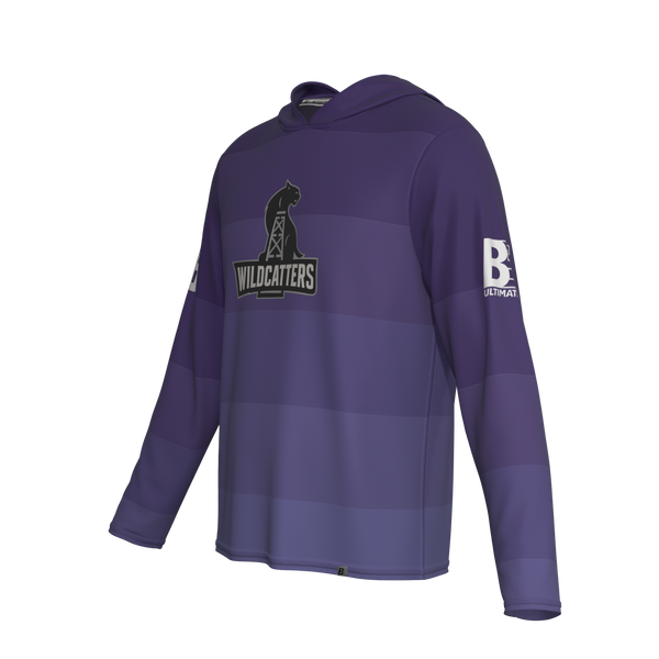 Full Sub N-Knit Sun Hoodie (PURPLE) | Houston Wildcatters Spring 2026