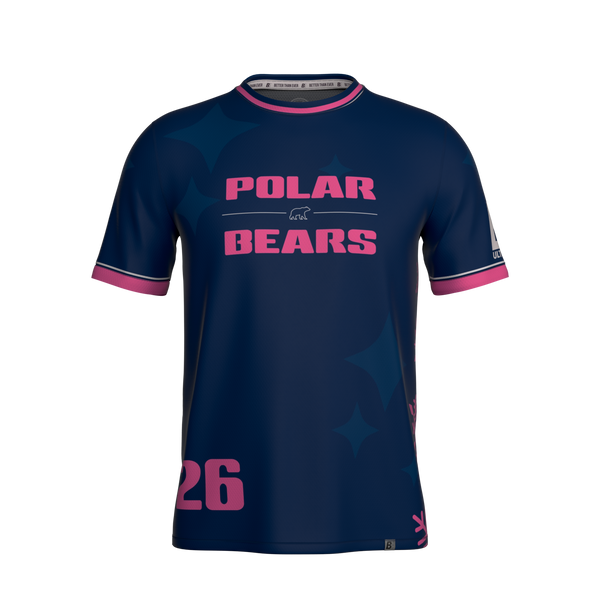 Full Sub N-Knit Short Sleeve (NAVY) | San Francisco Polar Bears Summer 2026