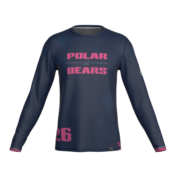 Full Sub N-Knit Long Sleeve (NAVY) | San Francisco Polar Bears Summer 2026