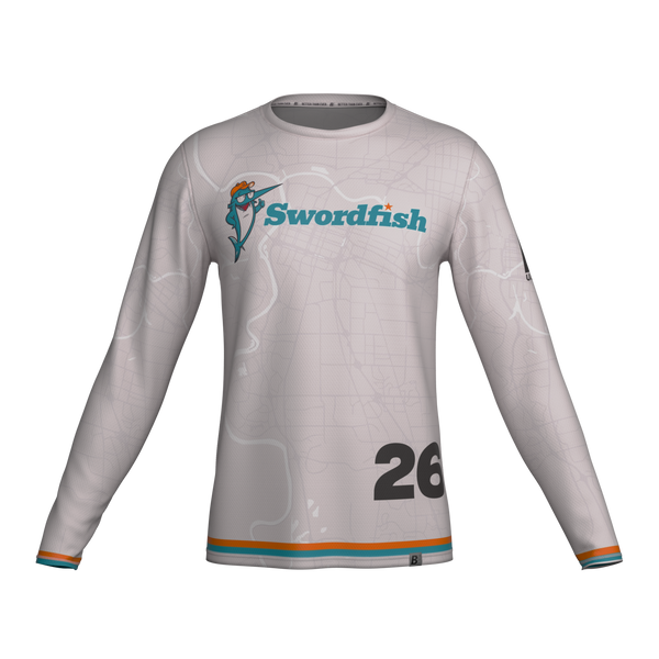 Full Sub N-Knit Long Sleeve (LIGHT) | Sacramento Swordfish Summer 2026