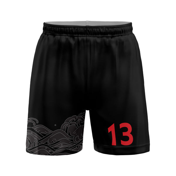 Full Sub N-Weave Shorts (BLACK) | Seattle Seven Gills Ultimate Summer 2026