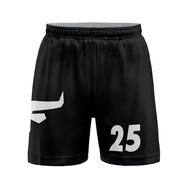 Full Sub N-Weave Shorts (BLACK WHITE HORNS) | Madison Mad Udderburn Summer 2026