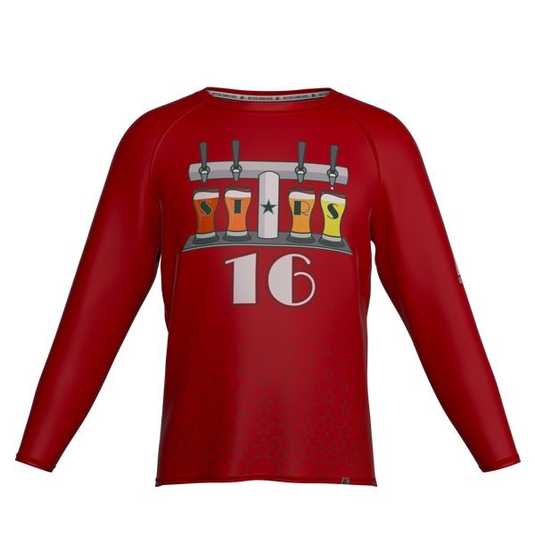 Full Sub N-Knit Long Sleeve (RED) | College Park Town Hall Stars Spring 2026