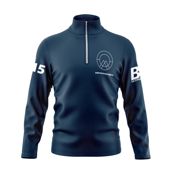 Full Sub Softflex 1/4 Zips Long Sleeve (BLUE) | Boise Sawtooth Summer 2026