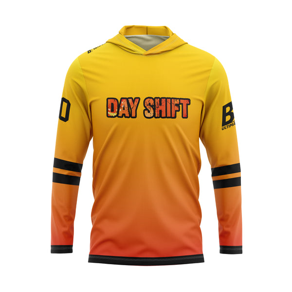 Full Sub N-Knit Sun Hoodie (ORANGE) | Raleigh Day Shift Ultimate Spring 2024