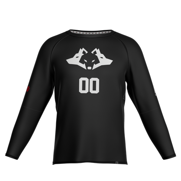 Full Sub N-Knit Long Sleeve (BLACK) | North Carolina State University Alpha Winter 2025