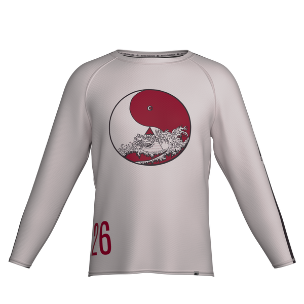 Full Sub N-Knit Long Sleeve (WHITE) | Portland Red Tide Spring 2026