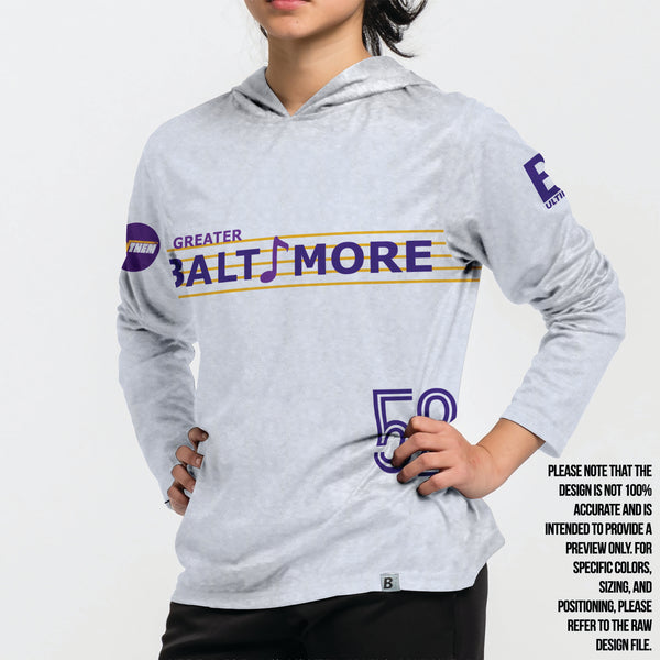 Full Sub N-Knit Sun Hoodie (LIGHT) | Greater Baltimore Anthem Spring 2026