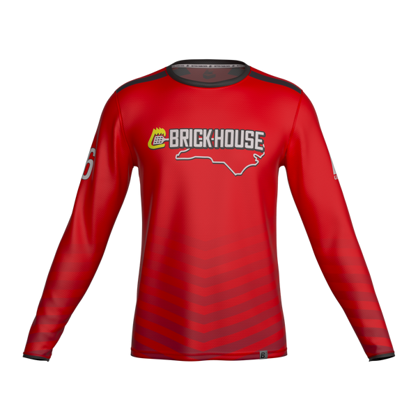 Full Sub N-Knit Long Sleeve (RED) | Durham Brickhouse Summer 2026