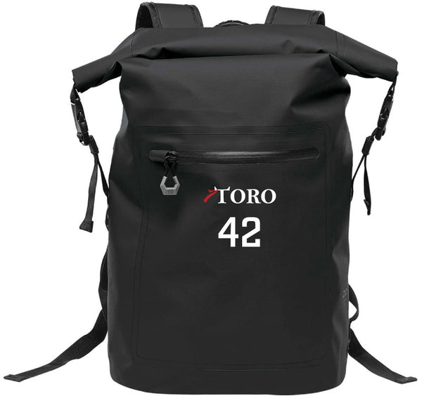 Technical Roll Top Waterproof Backpack 35L (BLACK) | North Carolina Toro Summer 2026