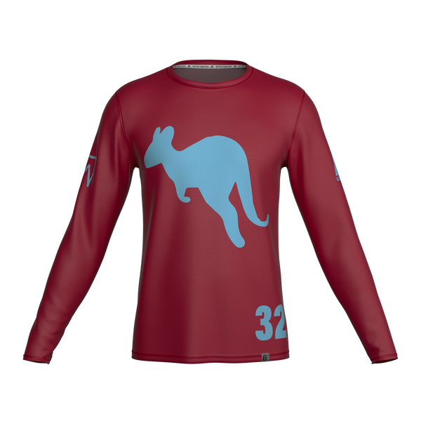 Full Sub N-Knit Long Sleeve (RED) | Baltimore MOB Spring 2026