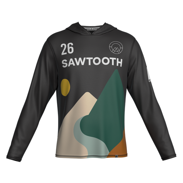 Full Sub Taiga Sun Hoodie (DARK) | Boise Sawtooth Summer 2026