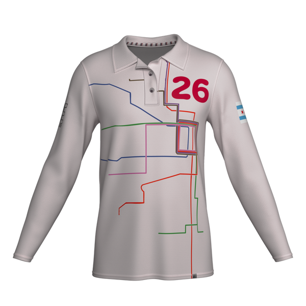 Full Sub N-Knit Long Sleeve Polo (LIGHT) | Chicago Elevate July 2026