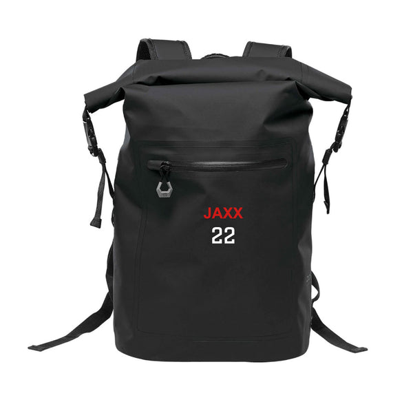 Technical Roll Top Waterproof Backpack 35L (BLACK) | Union (Tennessee) Union Jaxx Fall 2024