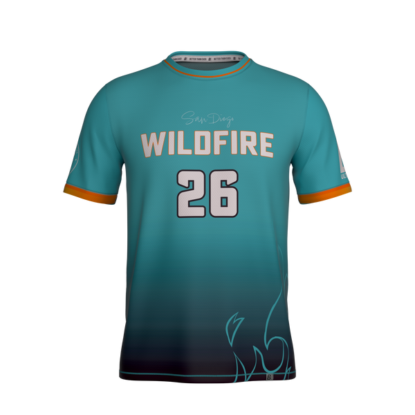 Full Sub Taiga Short Sleeve (DARK) | San Diego Wildfire Spring 2026