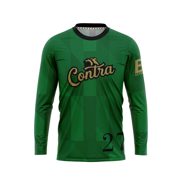 Full Sub N-Knit Long Sleeve (GREEN ALT) | Washington University Contra Fall 2024