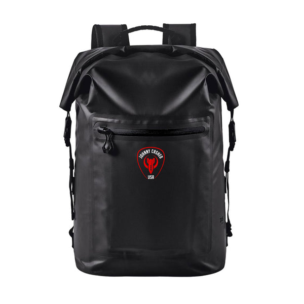 Technical Roll Top Waterproof Backpack 35L (BLACK) | Colorado Johnny Cashed Summer 2026