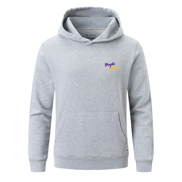 Off-Day Heavyweight Hoodie (GREY) | Louisiana State University Purple Haze Winter 2025